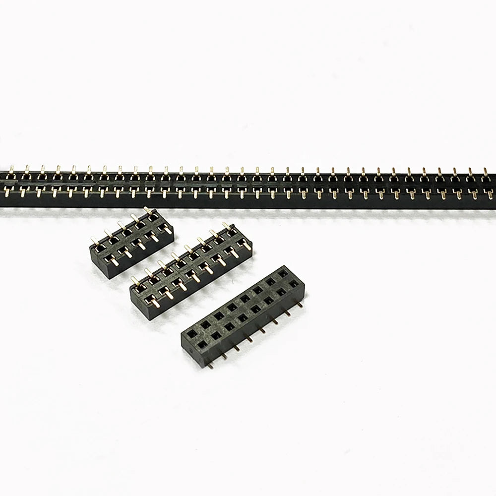 20pcs 2.54mm PH3.5 2x3P/5P/10P-40P Double Row Short Low Profile SMD Surface Mount Male Female PCB Pin Header Socket Connector