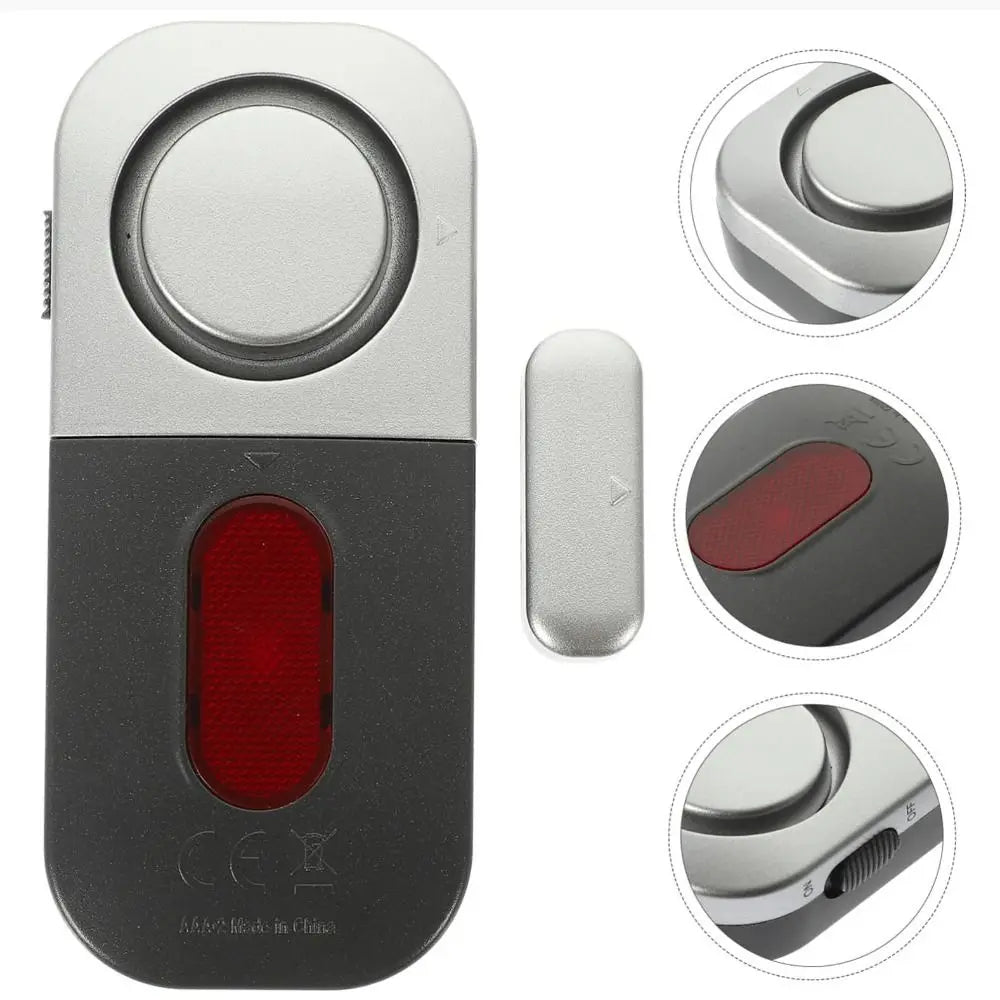 Magnetic Sensor Burglar Alarm High Decibel Detector Battery Powered Window Sensor Smart Wireless High Decibel Alarm Apartment