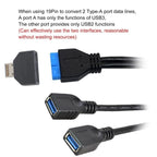 83CE USB C to USB Header Adapter, Vertical TypeE A Motherboard Conversion