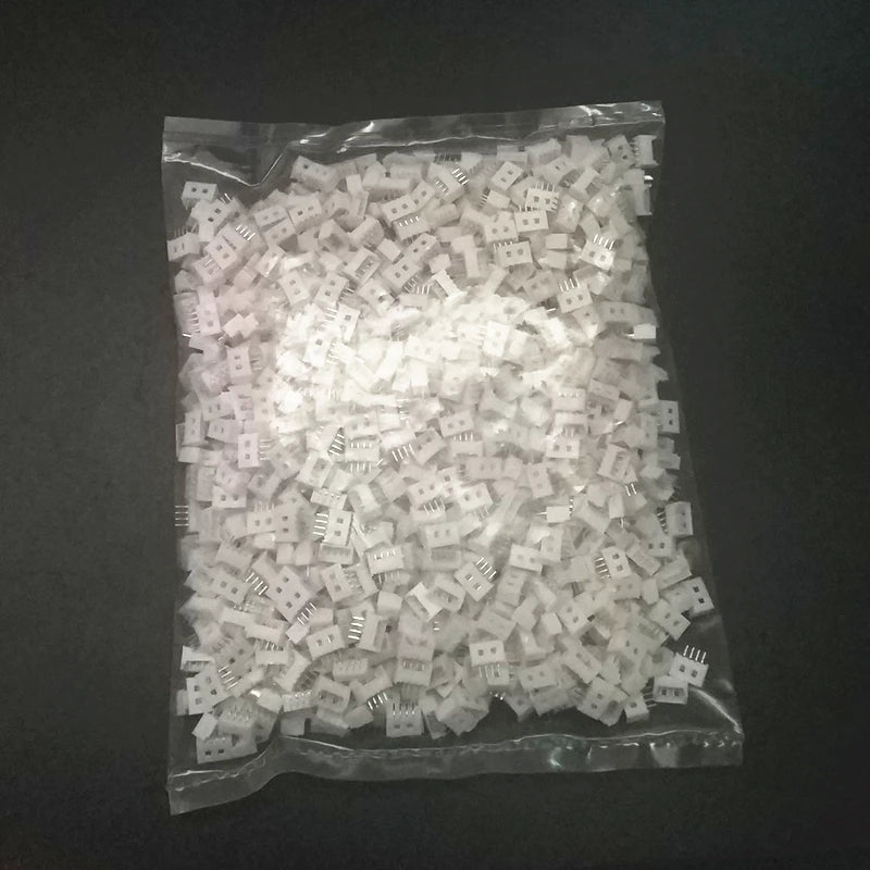 100pcs 1000pcs Straight 1.25mm 2P/3P/4P/5P/6P/7P/8P/9P/10P Micro Vertical PCB DIP Wire Connector Male Pin Header Wafer