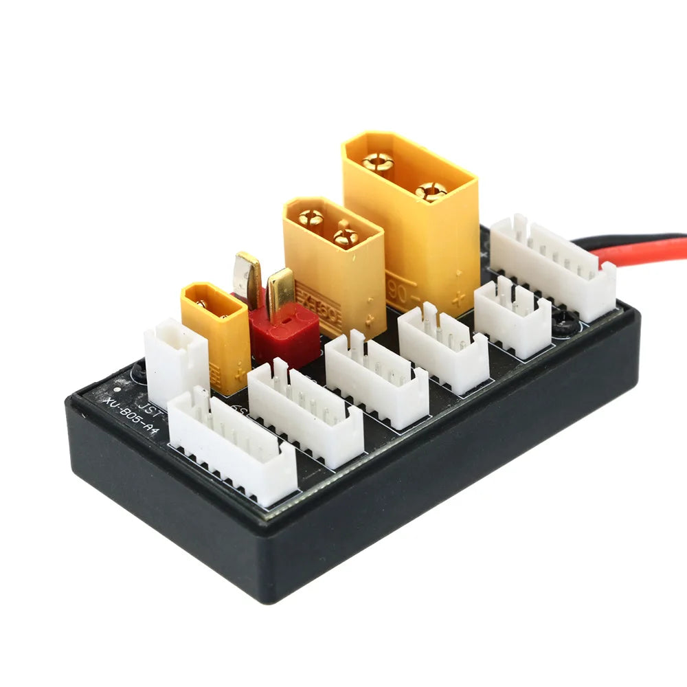 XT30 XT60 XT90 JST T Plug 2-6S Parallel Charging Board Lipo Battery Charger Connector for Imax B6 B6AC ISDT Q6 Lite Charger
