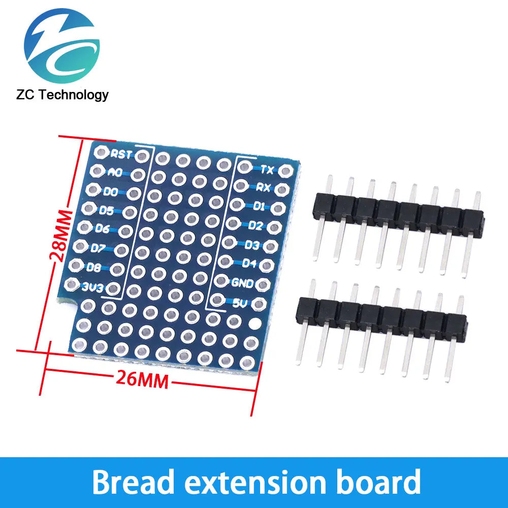 D1 Mini ESP8266 ESP-12F CH340G V2 USB For WeMos Data Logger WIFI Development Board V3.0 NodeMCU Lua DHT22 AM2302 WS2812 RGB