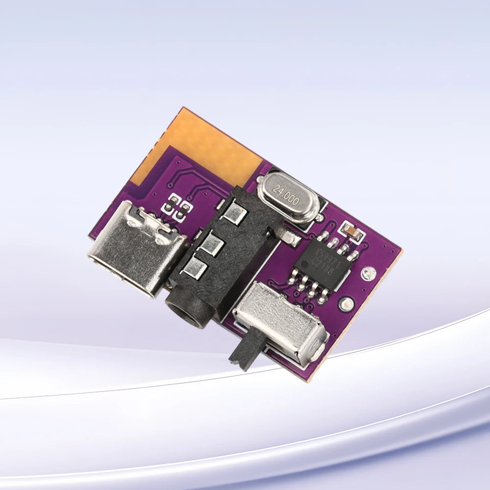 1-10 PCS DIY BT Audio Receiver Board DC 3.5V-5V 5W Mono Amplifier Decoder Board MP3 Player TWS 3.5mm AUX Speaker Stereo Module