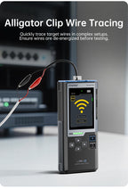 FNIRSI LPM-10A Intelligent Cable Finder RJ45/RJ11 Line Tester LAN Cable Tester Port Flash Anti-interference Network Repair Tool