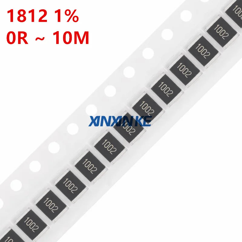 5000PCS 1206 0R ~ 10MR  SMD Resistor Accuracy 5% 0 1 10 100 150 330 ohm 1K 2.2K 10K 22K 30K 100K  1M 10M 1R 10R 100R 150R 220R