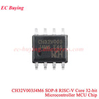 10Pcs/1pc CH32V003 Development Board Minimum System Core Board RISC-V 32-bit CH32V003F4P6 Chip Microcontroller MCU Module