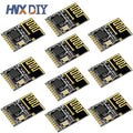 1-10pcs Mini NRF24L01+ 2.4GHz SMD RF Wireless Transceiver Module Mini Power Enhanced Version SMD Receiver Transceiver Board