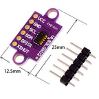 VL53L0X Time-of-Flight (ToF) Laser Ranging Sensor Breakout 940nm GY-VL53L0XV2 Laser Distance Module I2C IIC 3.3V/5V for arduino