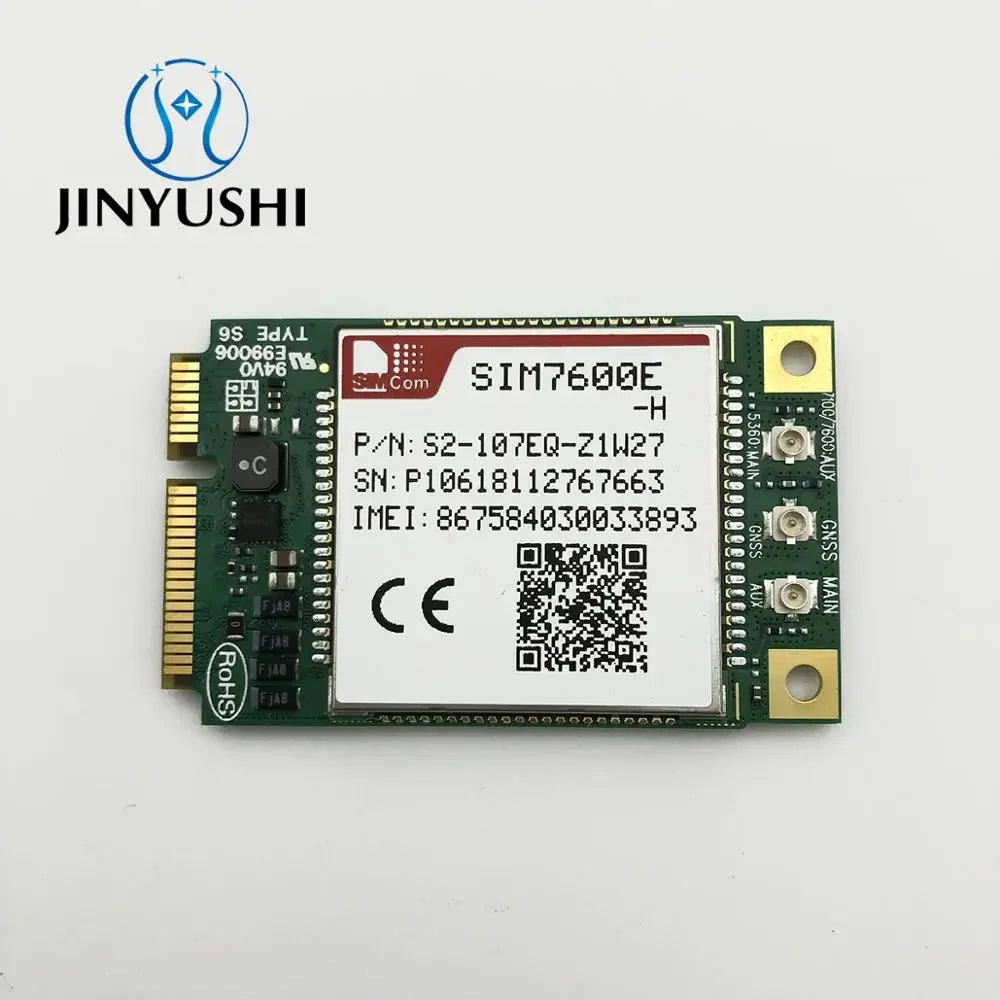 SIM7600E-H SIMCOM MINIPCIE CAT4 LTE Module LTE-FDD module Guaranteed 100% New Original SIM7600+ USB Adapter +4g lte Antenna
