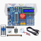 66177 8051 Microcontroller Microcontroller Sensor Module Kit Learning Development Board with Comprehensive Functionality
