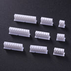 100Pcs JST XH2.54 Connector Kit 2 3 4 5 Pin Male Female Plastic Shell Wire Terminals Male Plug & Female Socket for Electronics