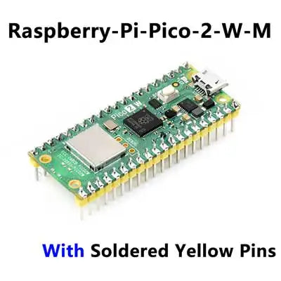 Raspberry Pi Pico 2/Pico 2 W RP2350 Chip RISC-V Hazard3 520KByte SRAM 4MByte QSPI Flash Memory ARM Cortex-M33