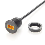XT60 Circular Threaded Male to Female Extension Cable for Model Aircraft/drones Battery Connection Cable XT60 Panel Mounting Wir