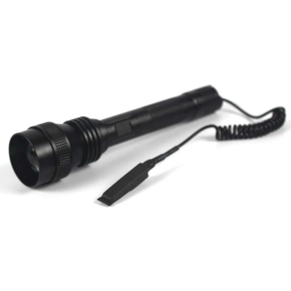 500Yards C14 Tactical Infrared Flashlight IR 850nm 940nm LED Zoomable 1 Modes Hunting Torch 18650 Night Vision infrared Device