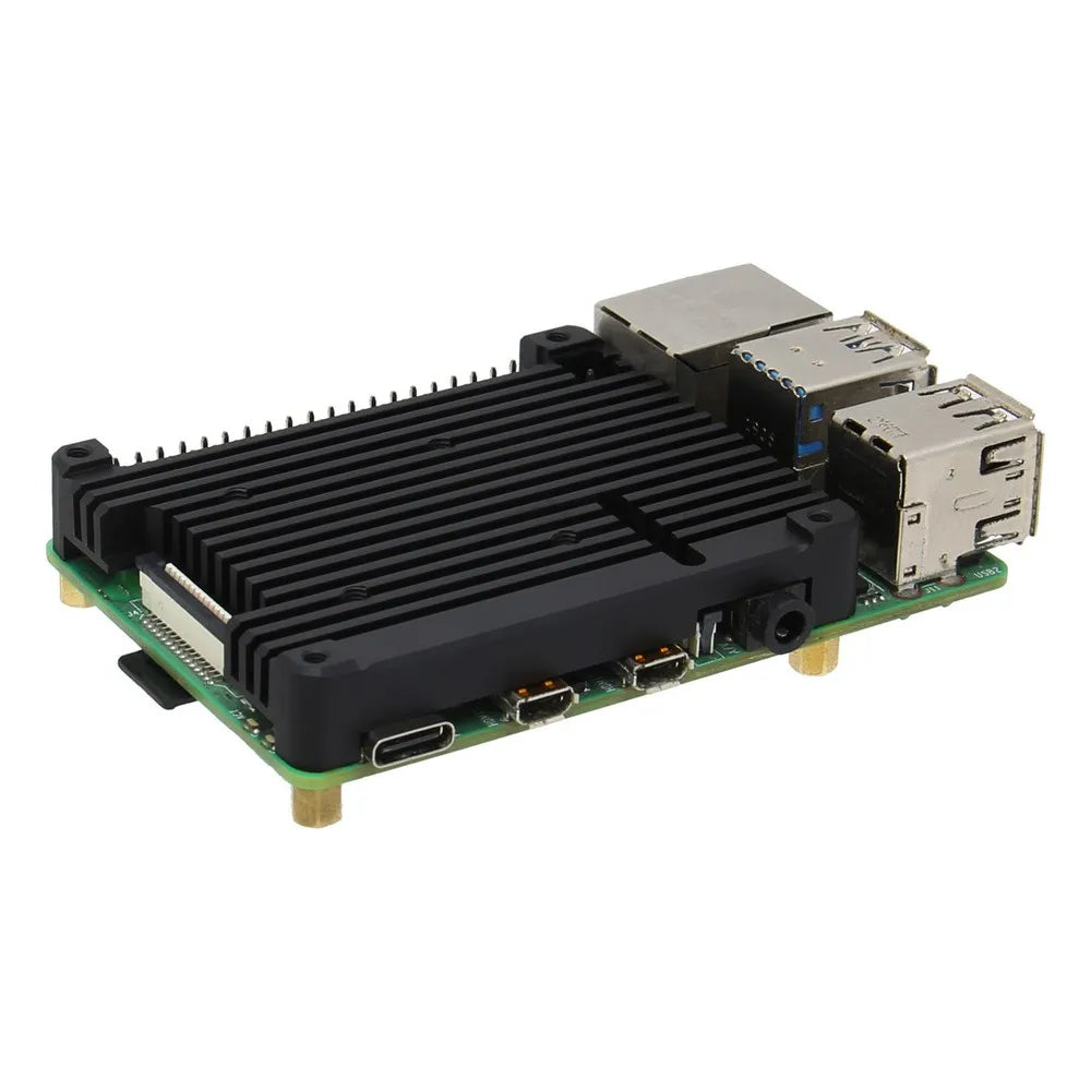 Geekbord P165-B Raspberry Pi 4  Passive Cooling Heatsink|Support POE Board| Support Cooling Fan Installation
