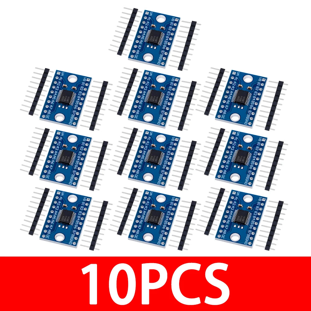 TXS0108E 8-Channel 1.4V-5.5V Bidirectional Logic Level Shifter with Auto-Direction Sensor 10Mbps High-Speed Voltage Converter
