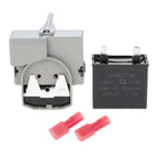 WP2319792 TSD2 Relay Start Device W10662129 Freezer Compressor Run Capacitor for Kenmore Whirlpool Kitchenaid Refrigerators