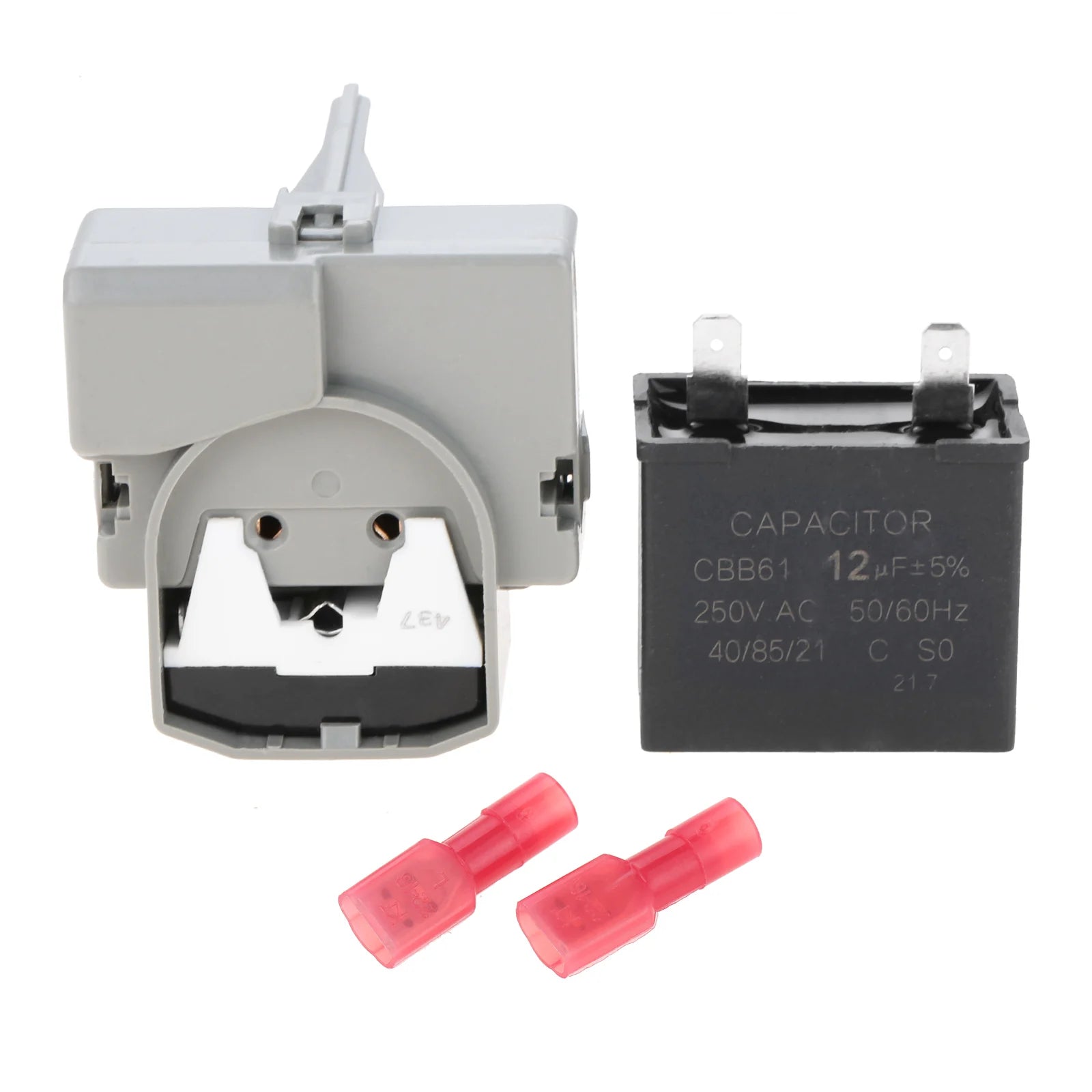 WP2319792 TSD2 Relay Start Device W10662129 Freezer Compressor Run Capacitor for Kenmore Whirlpool Kitchenaid Refrigerators
