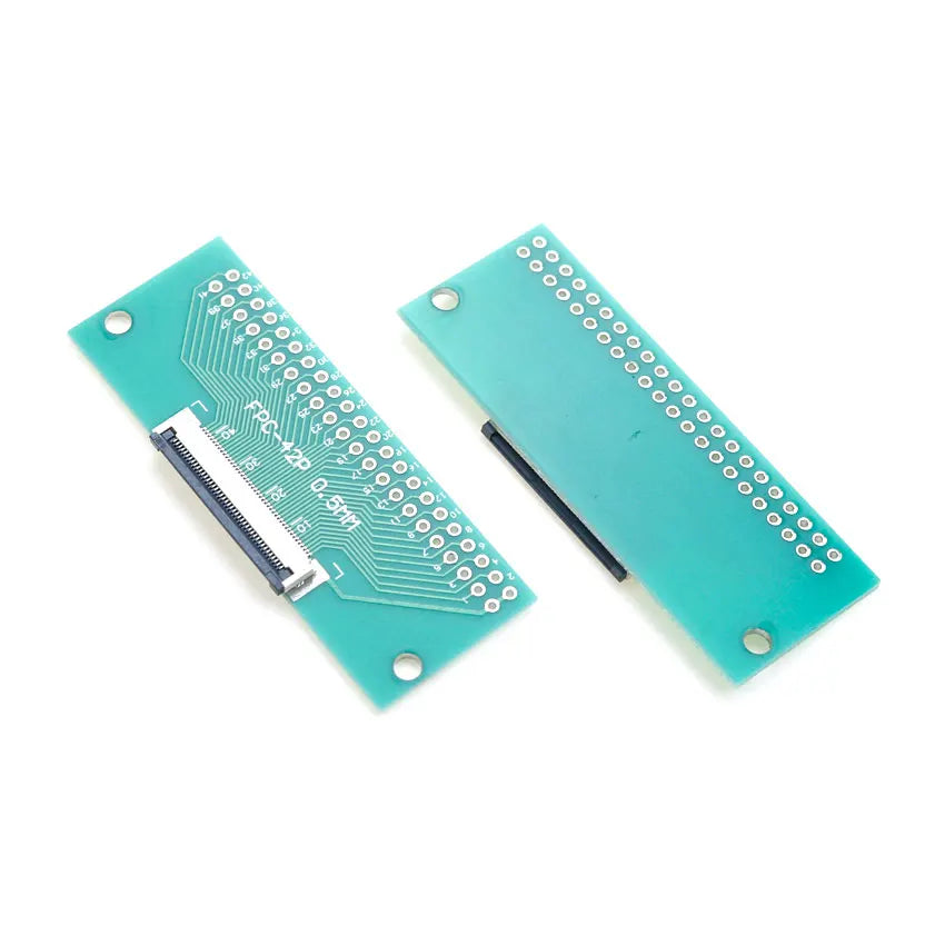 4P/6P/8P/10P/12P/14P/15P/16P/18P/20P/22P/24P/26P/30P/34P/80P FPC/FFC Flexible Cable Adapter Board 0.5mm SMT To 2.54mm Connector