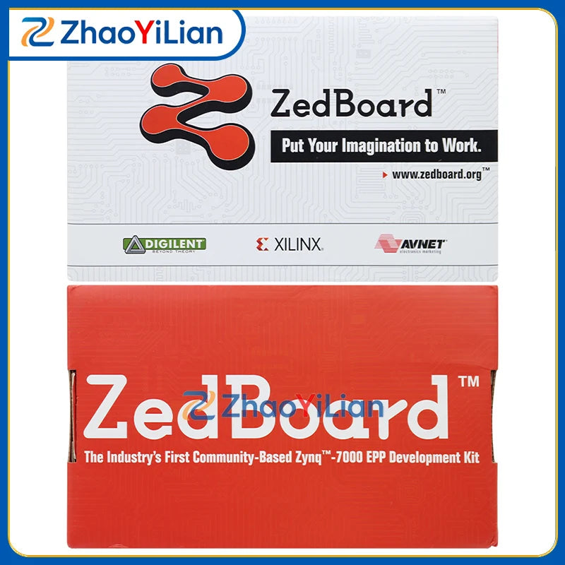 For ZedBoard Zynq 7000 Development Board XC7Z020 FPGA SoC Evaluation Kit ARM Cortex A9 Embedded Processor Board
