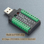 USB to 485 RS485/422/232/TTL Converter Serial Interface with FT232RNL Chip 4 in 1 Serial Adapter with FTDI Chip