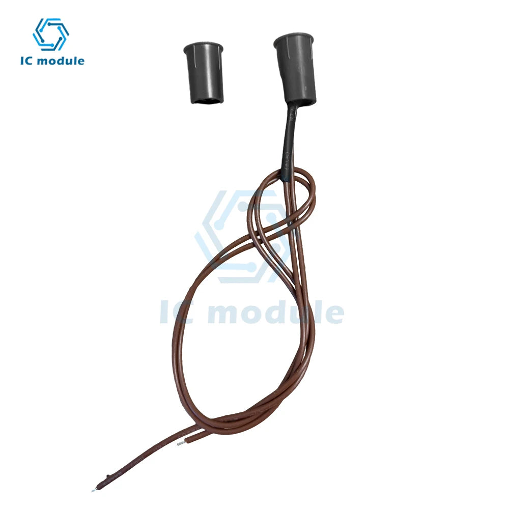 Magnetic Reed Switch RC-33 NC Recessed Wired Window Door Contact Sensor for Home Security and Burglar Alarm Systems