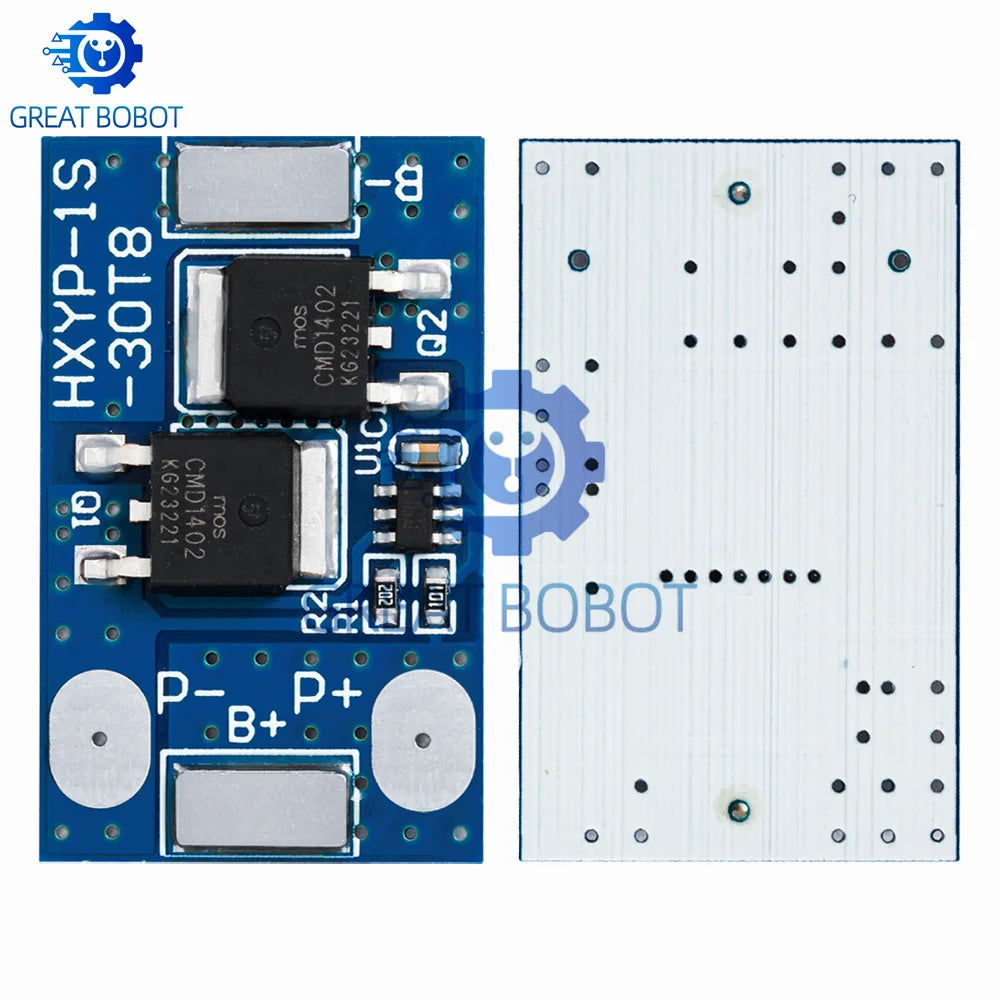 BS Lifepo4 Battery BMS 1S 3.2V 7A Charging Board Short Circuit Protection PCM Self Recovery With Temperature Protection