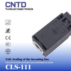 CNTD CLS‑1 Industrial Limit Switch CLS‑111 CLS‑112 CLS‑127 IP65 1NO+1NC 250VAC Waterproof Travel Switch for Automation Machinery