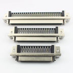 SCSI Connector DB Female Male 50 68 100 Pin Straight Right Angle 90 180 Degree Hole Welding Solder Adapter 50P 68P 100P