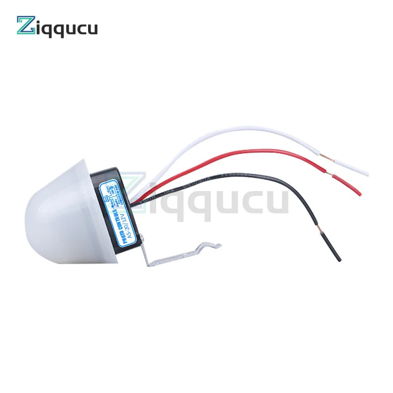 AS-20 DC 12V AC 110V 220V 10A Waterproof Sensitive Auto Photo Switch On/Off Photocell Street LED Light Switch Sensor Switch Tool