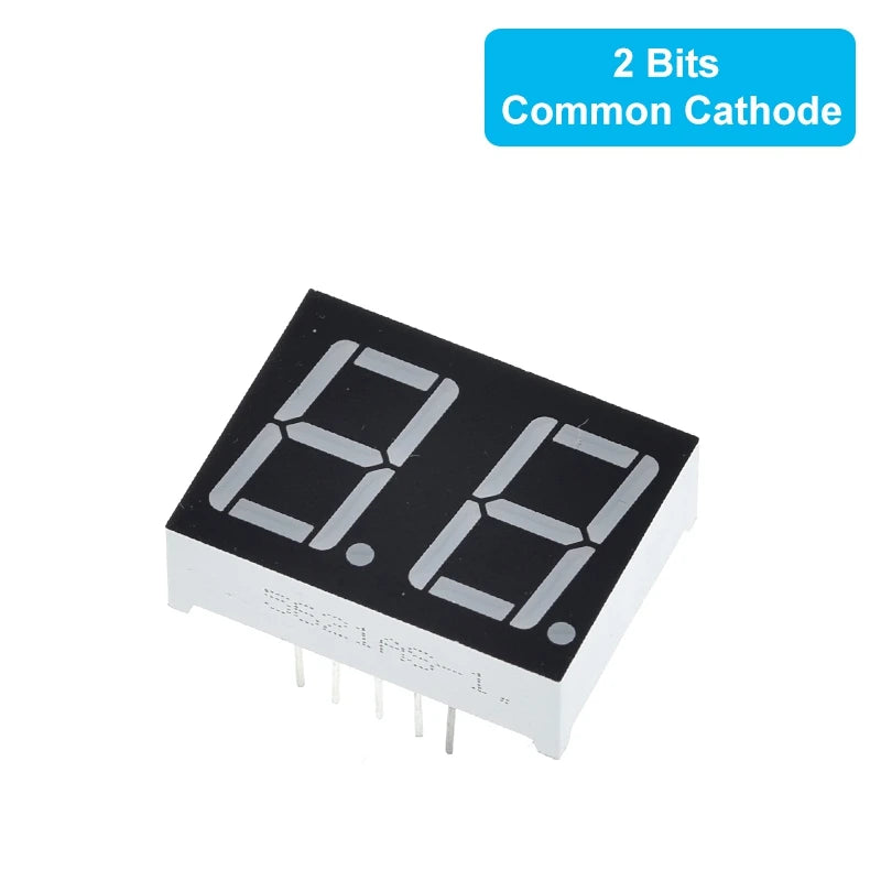 1/5/10PCS 0.56 inch LED display 7 Segment 1 Bit/2 Bit/3 Bit/4 Bit Digit Tube Red Common Cathode / Anode Digital For Arduino
