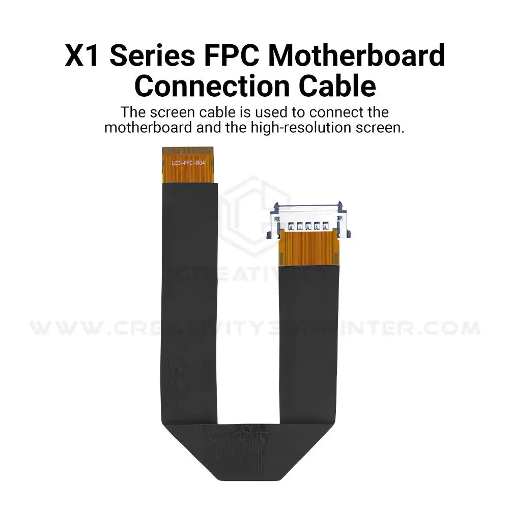 For Lab X1/X1C Display Connector Flex Cable for X1 Series Touch Screen Cable FPC Cable from AP Board to LCD Replace