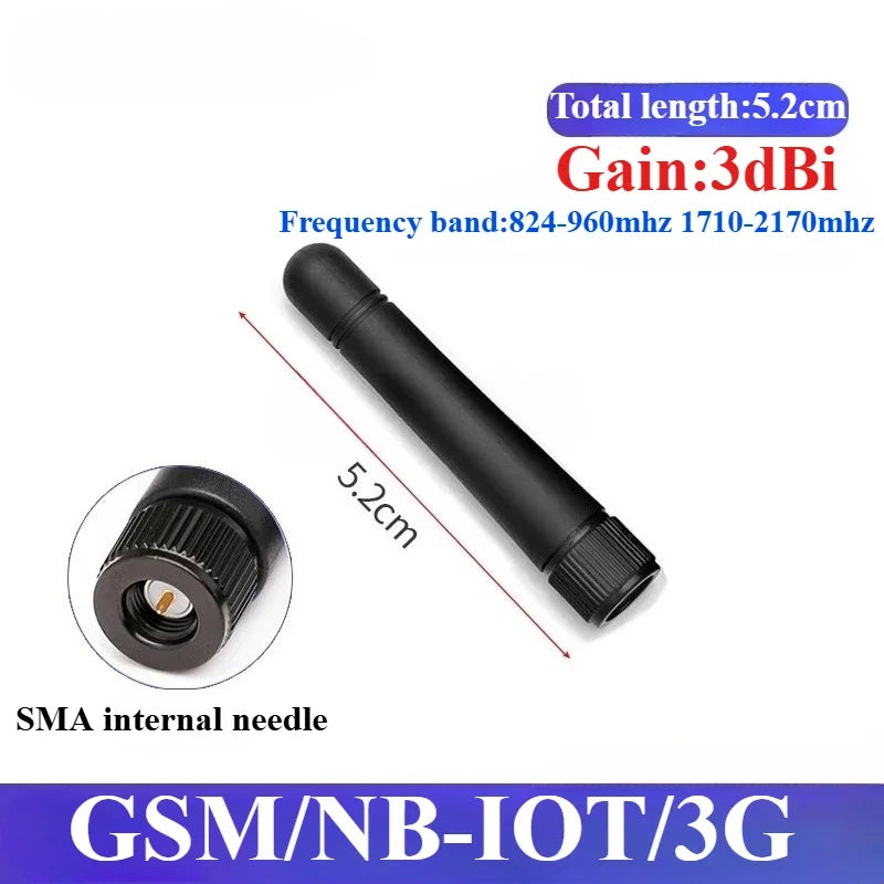 1Pcs 868MHz 915MHz Antenna 3dBi-10dBi SMA Male Head GSM/GPRS/2G/3G Antenna Waterproof Rubber Rod Antenna