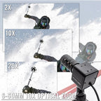 Global Shutter USB Camera 1080P 90FPS Industrial Metal Box With 5-100mm Varifocal Lens Plug Play For Meeting Document Scanning