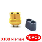 1-10PCS Male & Female Connector XT60 XT90 Plugs Wire Cable Connectors Adapter with Sheath Housing for RC Battery Car Airplane