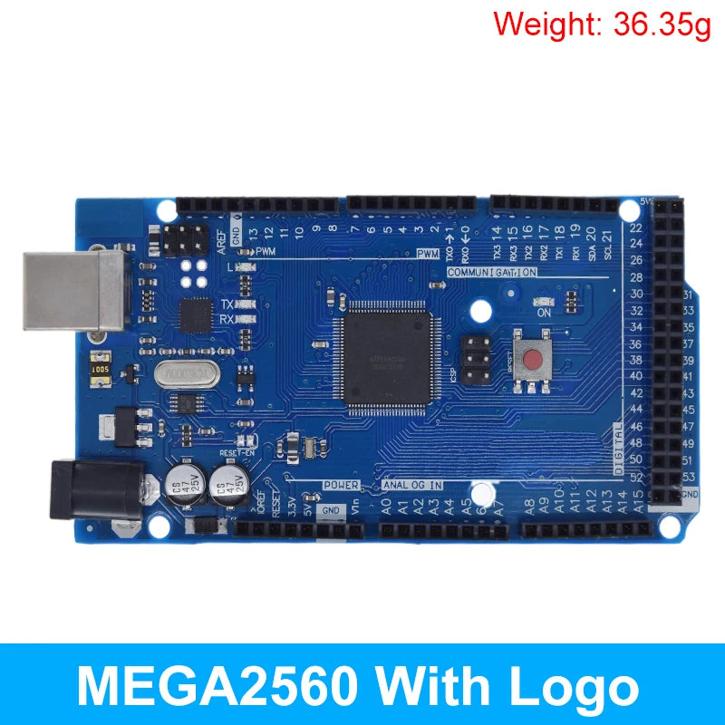 TZT Mega2560 ATMEGA16U2 / Pro Mini MEGA 2560 Mega+WiFi R3 ATmega2560 CH340G For Arduino Mega R3 Development Board ESP8266