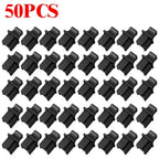 10/50PCS RJ45 Ethernet Port Dust Plug Protection Soft Silicone Cover Network Connector End Router Connection Dustplugs