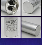 CBB65 450V AC Motor Capacitor Air Conditioner Compressor Start 5uF 6uF 20uF 25uF 30uF 35uF 40uF 45uF 50uF 60uF 70uF