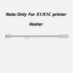 Heater and Thermistor For Bambu Lab P1P X1C P1S X1 X1E V4.0 Upgrade Hot end Print Head 3D Printing Parts for bambulab  P1S
