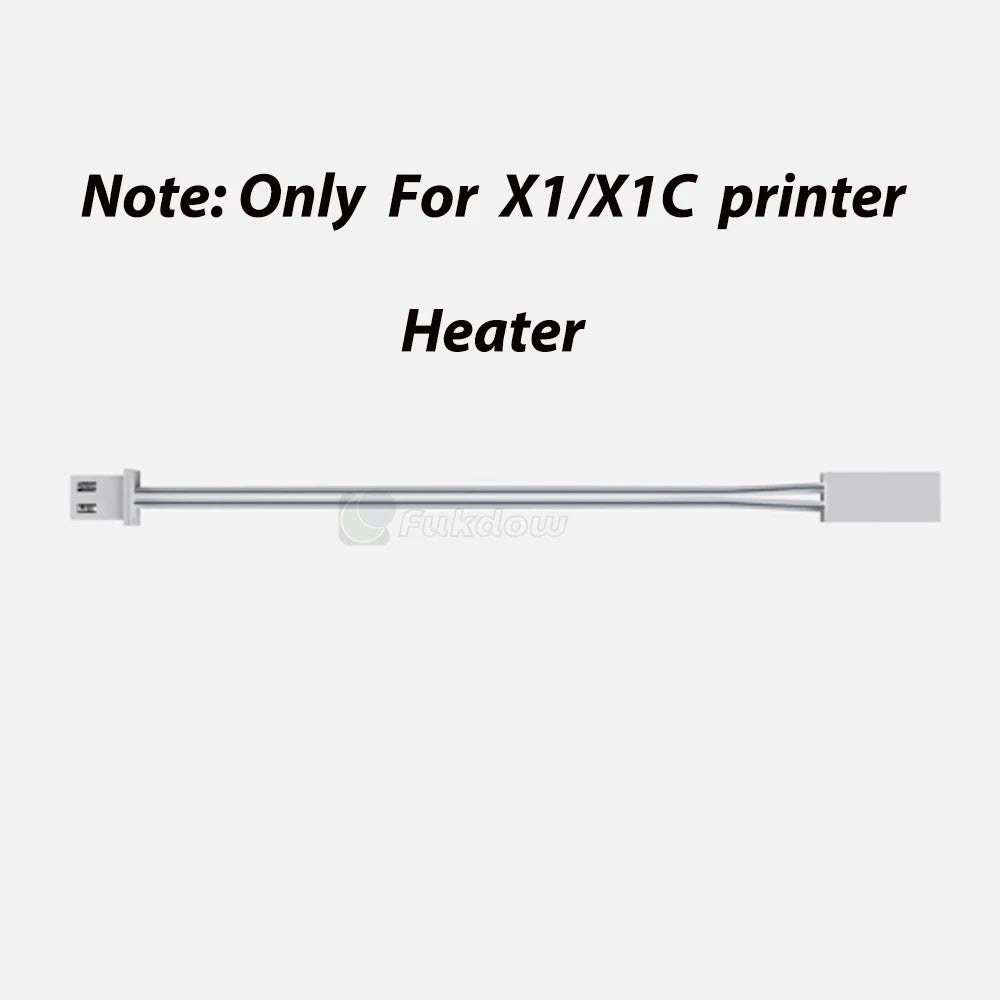 Heater and Thermistor For Bambu Lab P1P X1C P1S X1 X1E V4.0 Upgrade Hot end Print Head 3D Printing Parts for bambulab  P1S