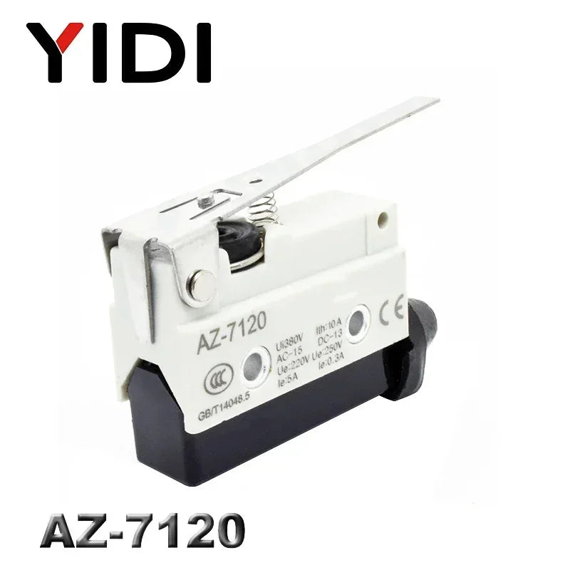 10A 250VAC AZ-7312 AZ-7311 AZ-7121 AZ-7310 TZ-7141 Waterproof Micro Switch Travel Limit Switch Straight 90degree Roller Lever