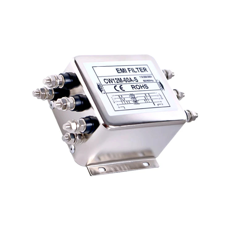 Three-phase three-wire power filter CW12B-30/40/50/60A-S Four-wire CW12M-30/40/60A-S 380V power filter CW12B-30A-S CW12M-40A-S
