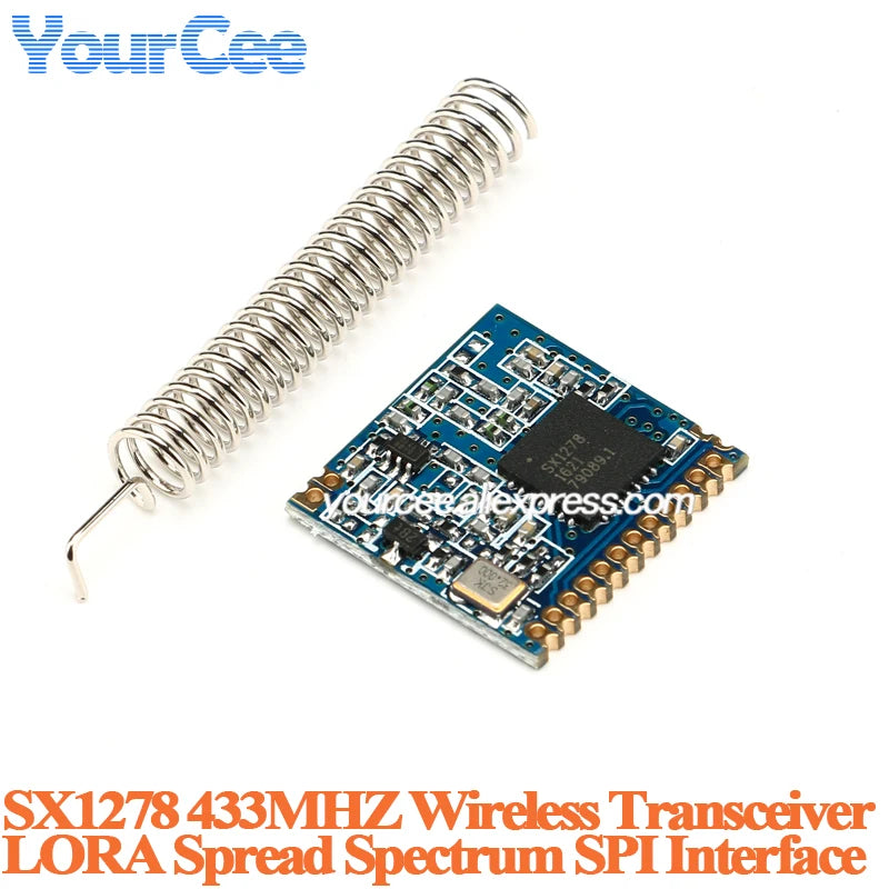 5pcs/1pc SX1276 LORA/GFSK 868MHZ 915MHZ Wifi Transceiver Module SX1262 SX1278 CMT2300A 433MHz 470MHz Spread Spectrum Long-Range