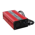 54.6V 4A Smart Lithium Battery Charger For 48V Lipo Li-ion With Fan Aluminum Case