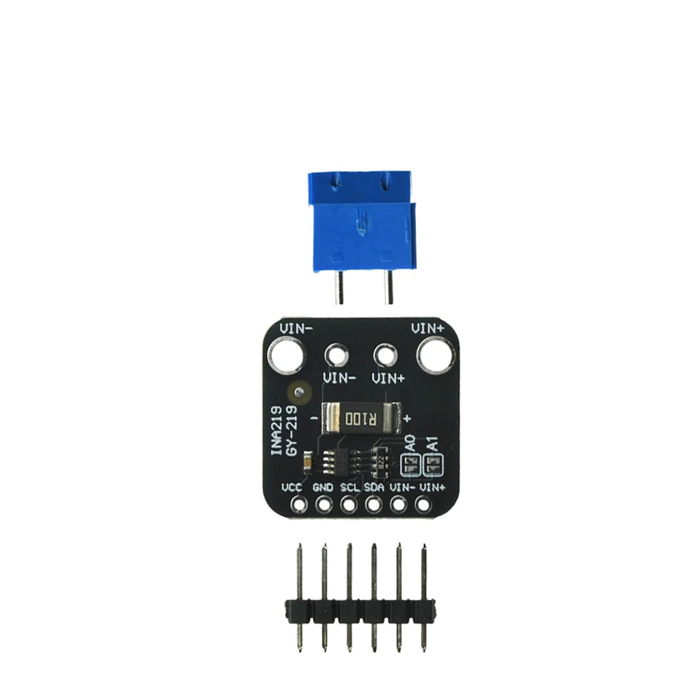 INA219 Bi-directional DC Current Power Supply Sensor Breakout Module DIY 3V-5V IIC I2C Power Monitoring Sensor Module