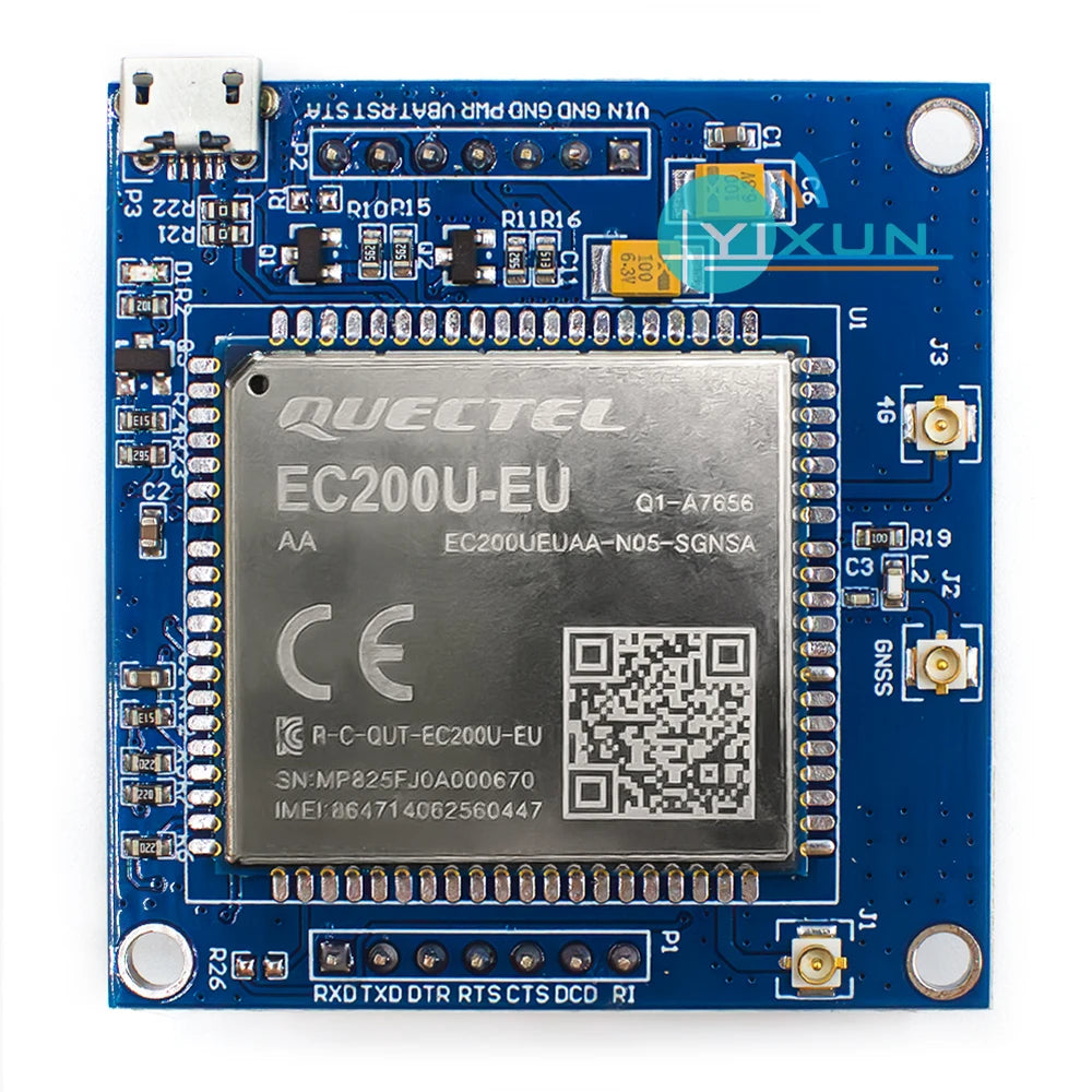 Quectel EC200U-EU LTE Cat1 Module Development Board GNSS Receiver BT SMS Comptible With EC21-E EC21-EU EC200A-EU EC25-E EC25-EU
