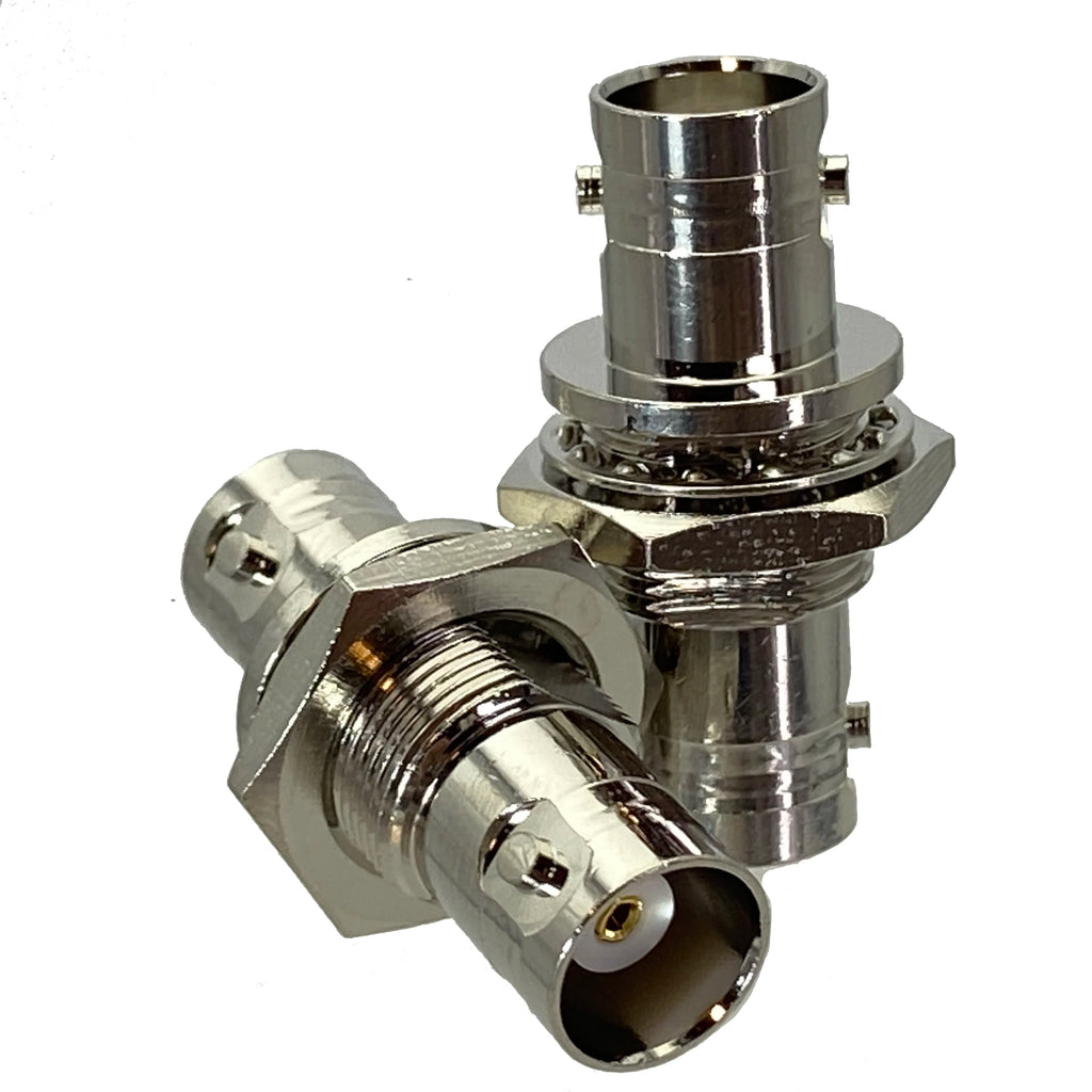 Adapter Connector BNC Male Plug & Female Jack T & Y Type Bulkhead Nut , PCB Mount & Flange RF Coaxial