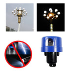 Outdoor Photocell Switch Featuring IP65 Protection Twist Lock Interface and 1000W Load Capacity for Lighting Control