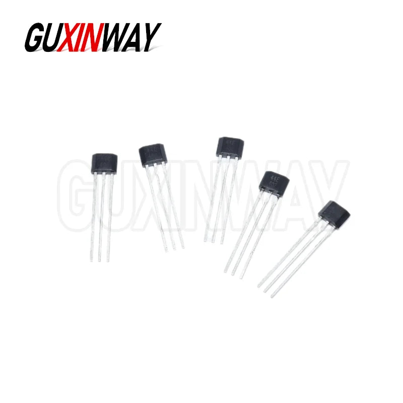 10pcs Hall Effect Sensor SS41F A3144 SS49E SS44E TO-92 Hall Element Sensor Motor 3 Pins for Arduino