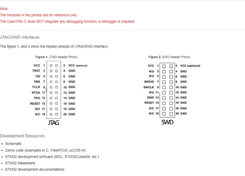 2026 Open746I-C Package A, STM32F7 Development Board